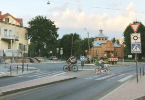 Car-free zones enhance cycling in Lviv, Ukraine
