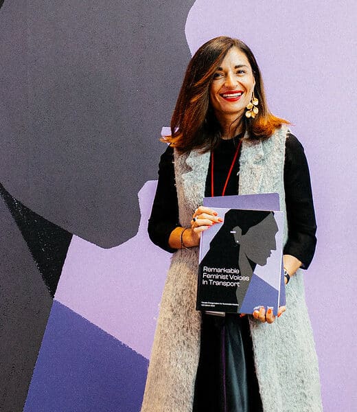 Laura Ballesteros Mancilla at the Remarkable Feminist Voices Award Ceremony 2023